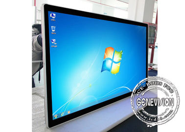 Ο τοίχος PC τοποθετεί την επίδειξη διαφήμισης LCD που 65 ίντσα κερδίζει 10 τη φωτεινότητα 4G 400cd/2