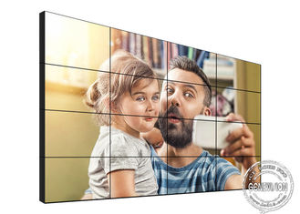 4 X 4 εξαιρετικά στενή bezel LCD τηλεοπτική επίδειξη 55 τοίχων «υψηλή φωτεινότητα