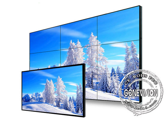 BOE 3x3 55 &quot; επίδειξη τοίχων LCD τηλεοπτική με άνευ ραφής Bezel 3.5mm